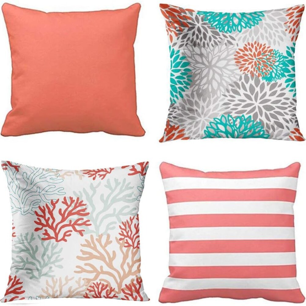 Decorative Pillow Cases Square 20x20 Inches Pillowcases